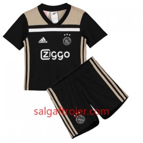 Ajax Fodboldtrøjer Børn Udebanesæt 2018/19 Kort ærmer